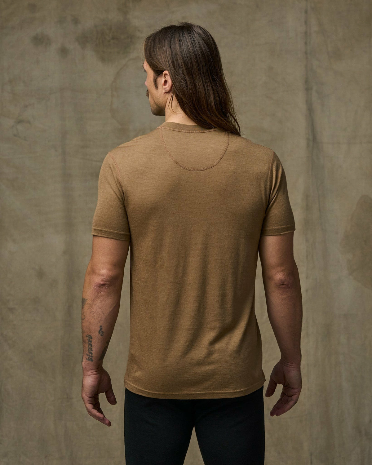Men Filson Men's 210G Merino Wool Short Sleeve Crewneck Base Layer