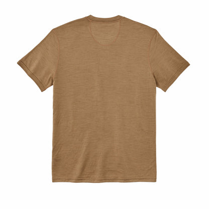 Men Filson Men's 210G Merino Wool Short Sleeve Crewneck Base Layer