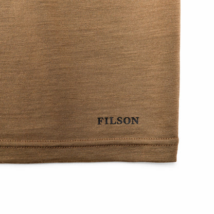 Men Filson Men's 210G Merino Wool Short Sleeve Crewneck Base Layer