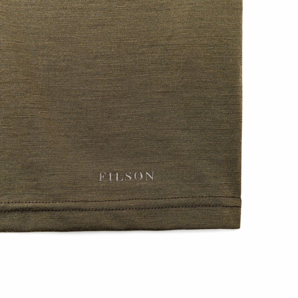 Men Filson Men's 210G Merino Wool Short Sleeve Crewneck Base Layer