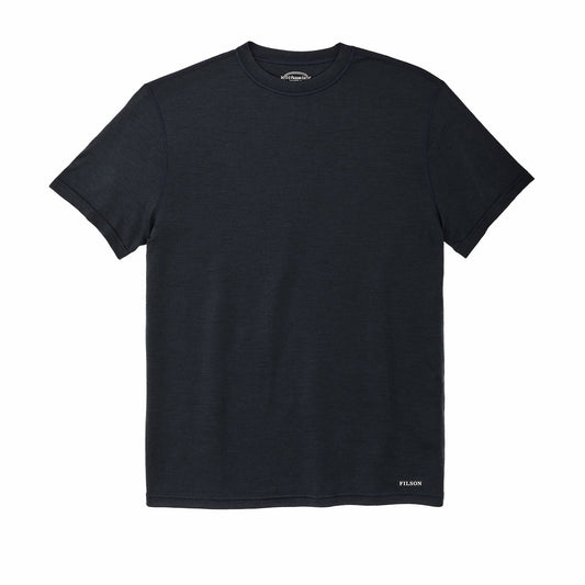 Men Filson Men's 210G Merino Wool Short Sleeve Crewneck Base Layer