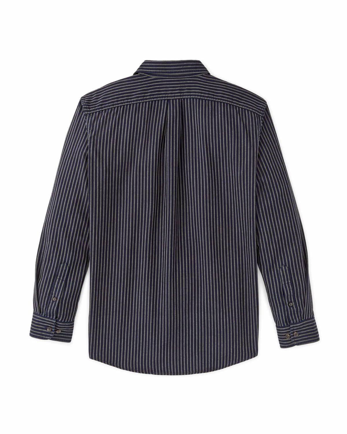 Men Filson Lightweight Alaskan Guide Shirt - Indigo / Ticking Stripe