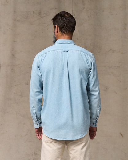 Men Filson Denim Guide Shirt - Light Indigo