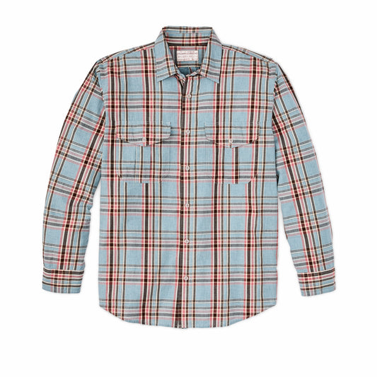 Men Filson Men's Washed Feather Cloth Shirt | FIlson
 – Filson