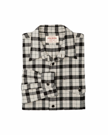Men Filson Alaskan Guide Shirt - Cream / Peat / Multi Plaid