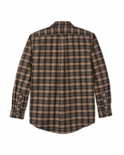 Men Filson Alaskan Guide Shirt - Light Brown / Peat / Multi Plaid