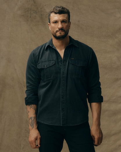 Men Filson Denim Guide Shirt - Black
