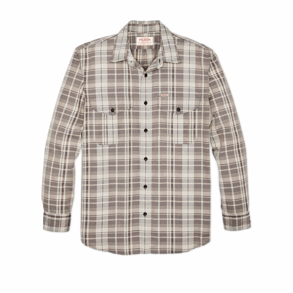 Men Filson Filson's Washed Feather Cloth Shirt