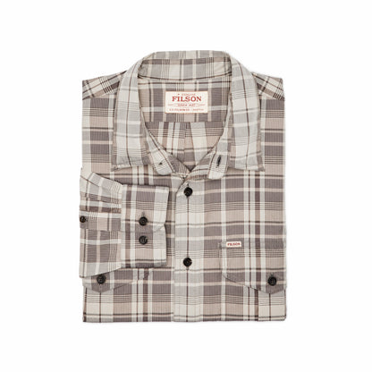 Men Filson Filson's Washed Feather Cloth Shirt