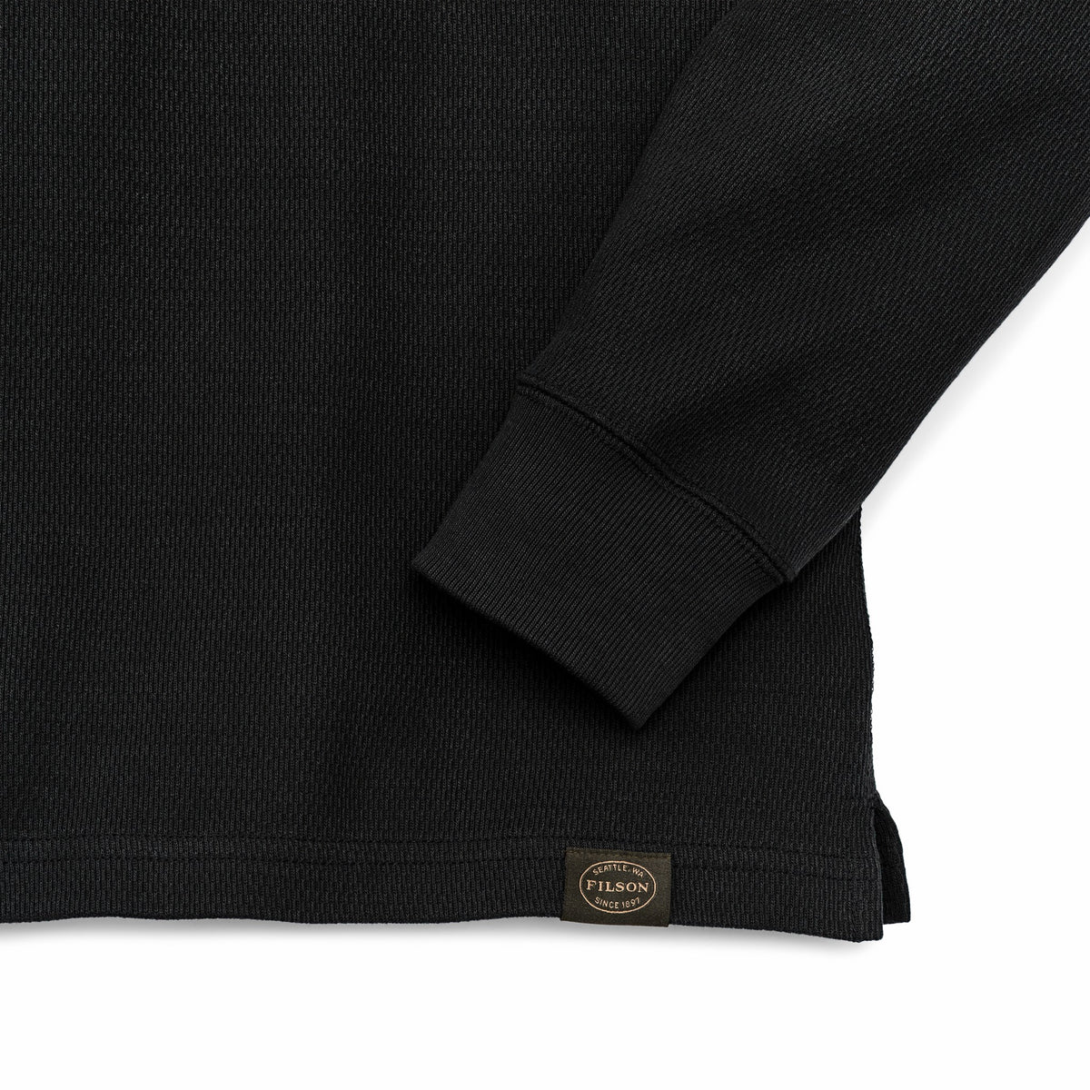 Men Filson Waffle Knit Thermal Crewneck