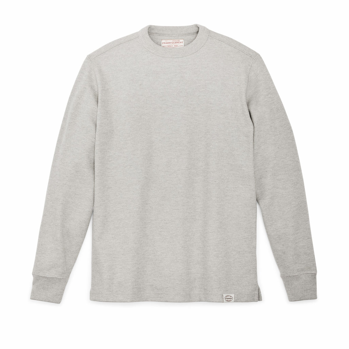 Men Filson Waffle Knit Thermal Crewneck