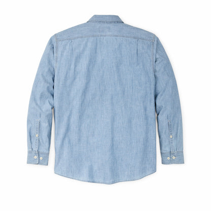 Men Filson Men's Long Sleeve Chambray CPO Shirt