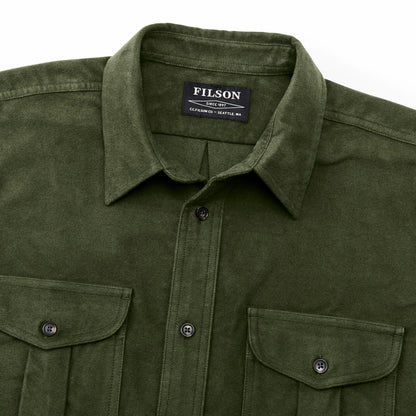 Men Filson Men's Moleskin Seattle Shirt — Button Up Shirt