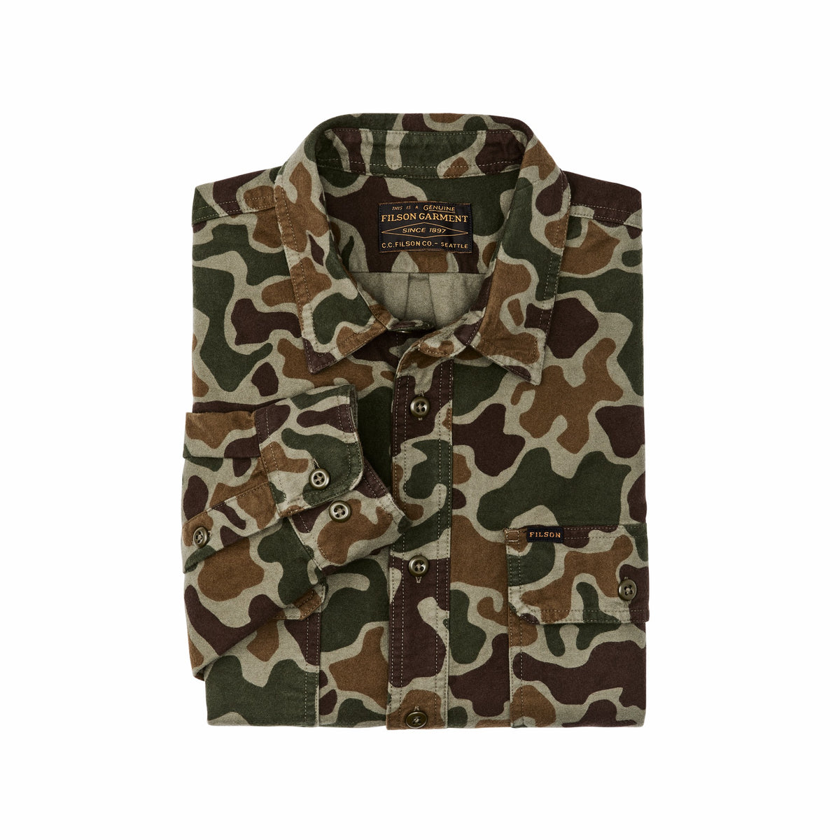 Men Filson Field Flannel Shirt