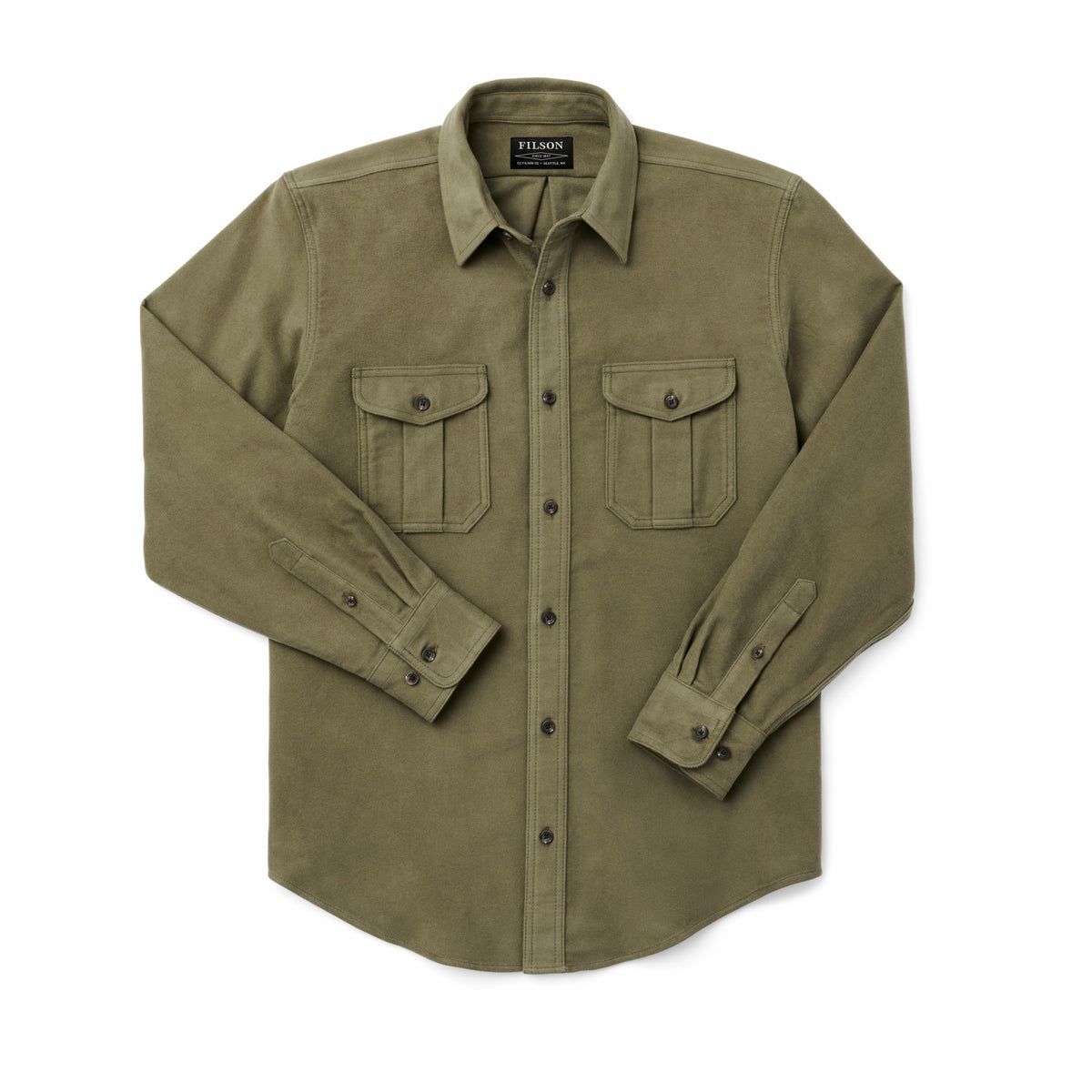 Men Filson Men's Moleskin Seattle Shirt — Button Up Shirt