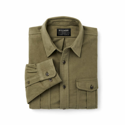 Men Filson Men's Moleskin Seattle Shirt — Button Up Shirt