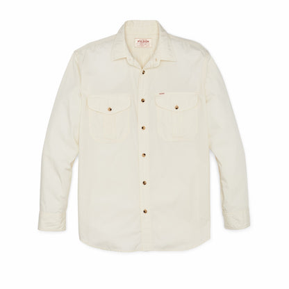 Men Filson Filson's Washed Feather Cloth Shirt