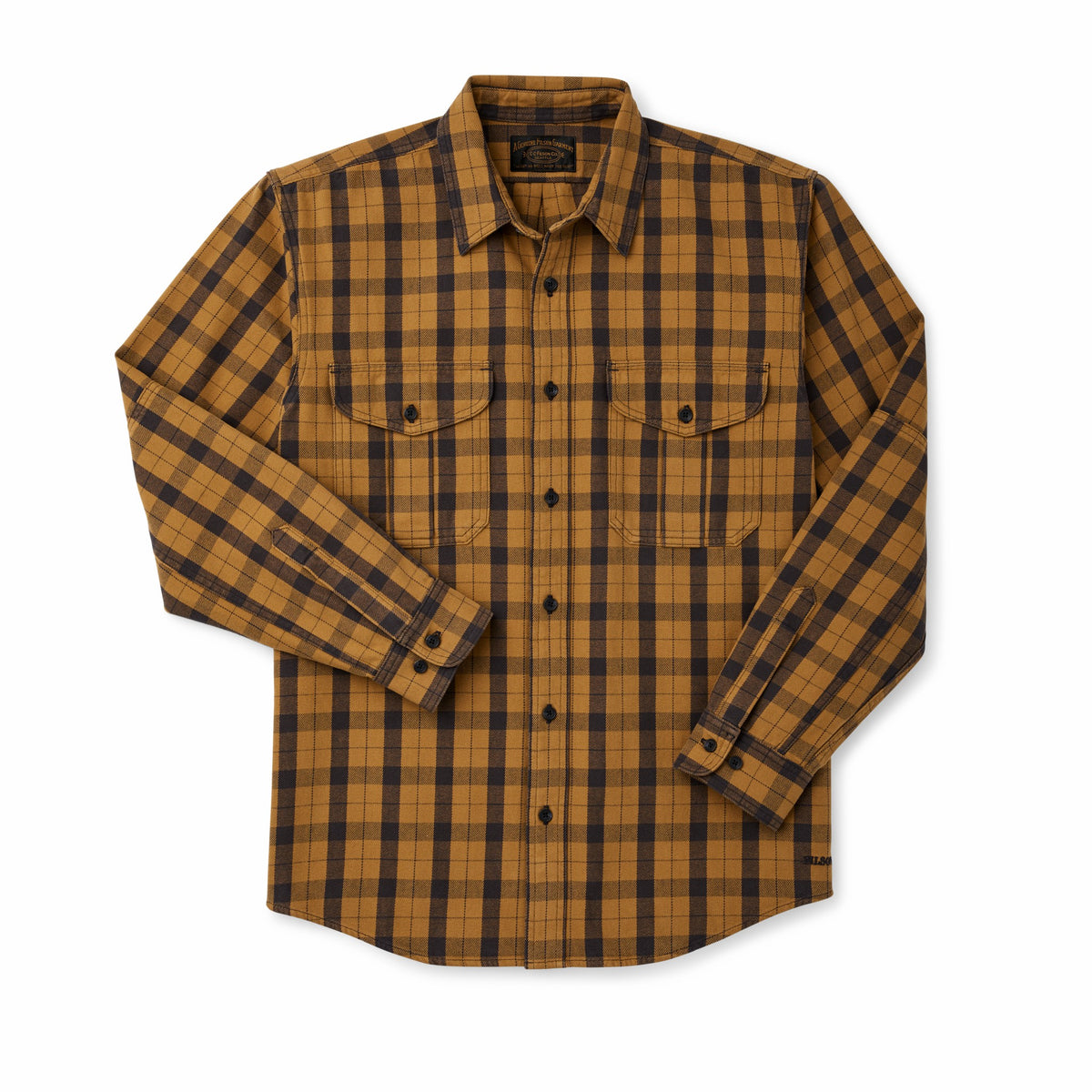 Men Filson Men's Vintage Wash Alaskan Guide Flannel Shirt