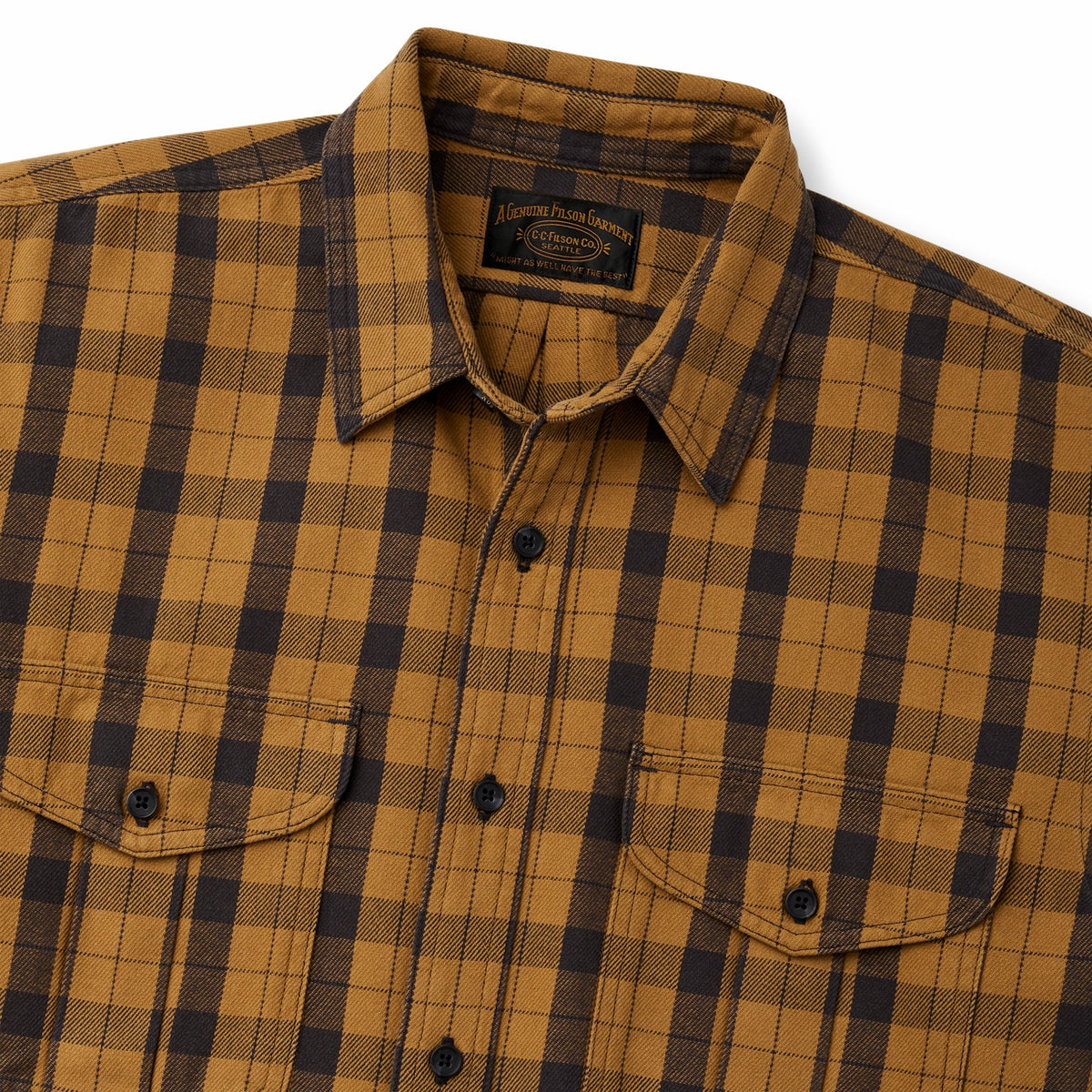 Men Filson Men's Vintage Wash Alaskan Guide Flannel Shirt