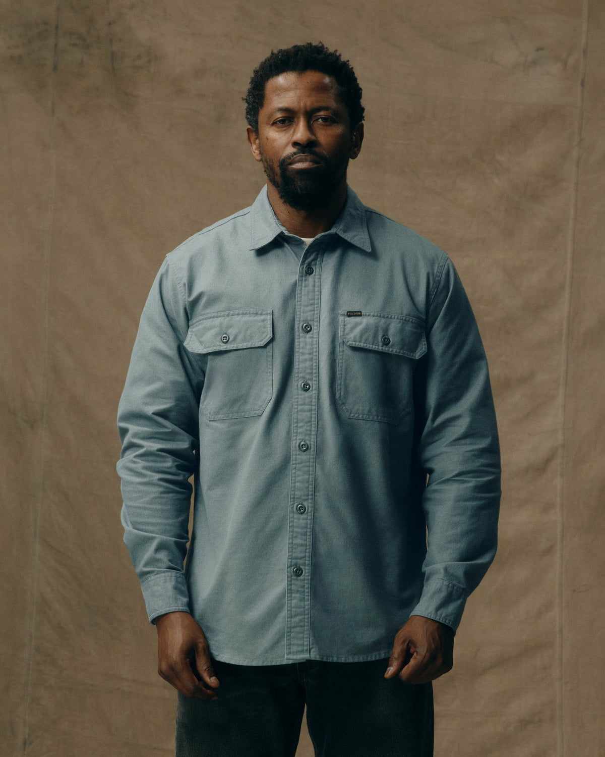 Men Filson Field Flannel Shirt - Balsam Green