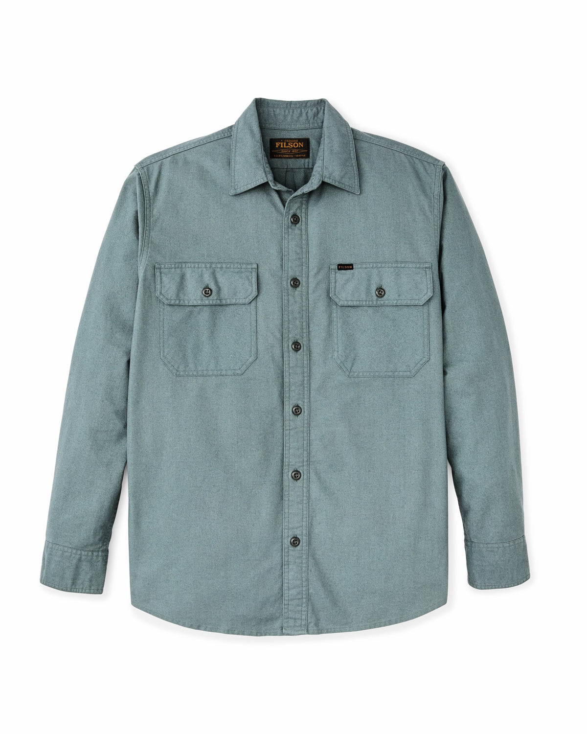 Men Filson Field Flannel Shirt - Balsam Green