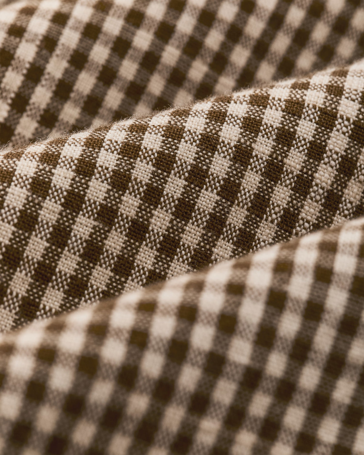 Men Filson Short Sleeve Chambray Shirt - Coffee / Natural Plaid