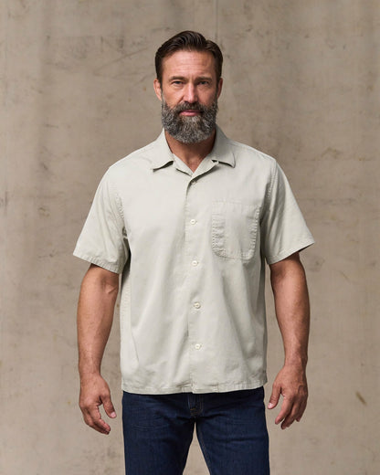Men Filson Short Sleeve 4.5-oz. Twill Shirt - Gray Sky