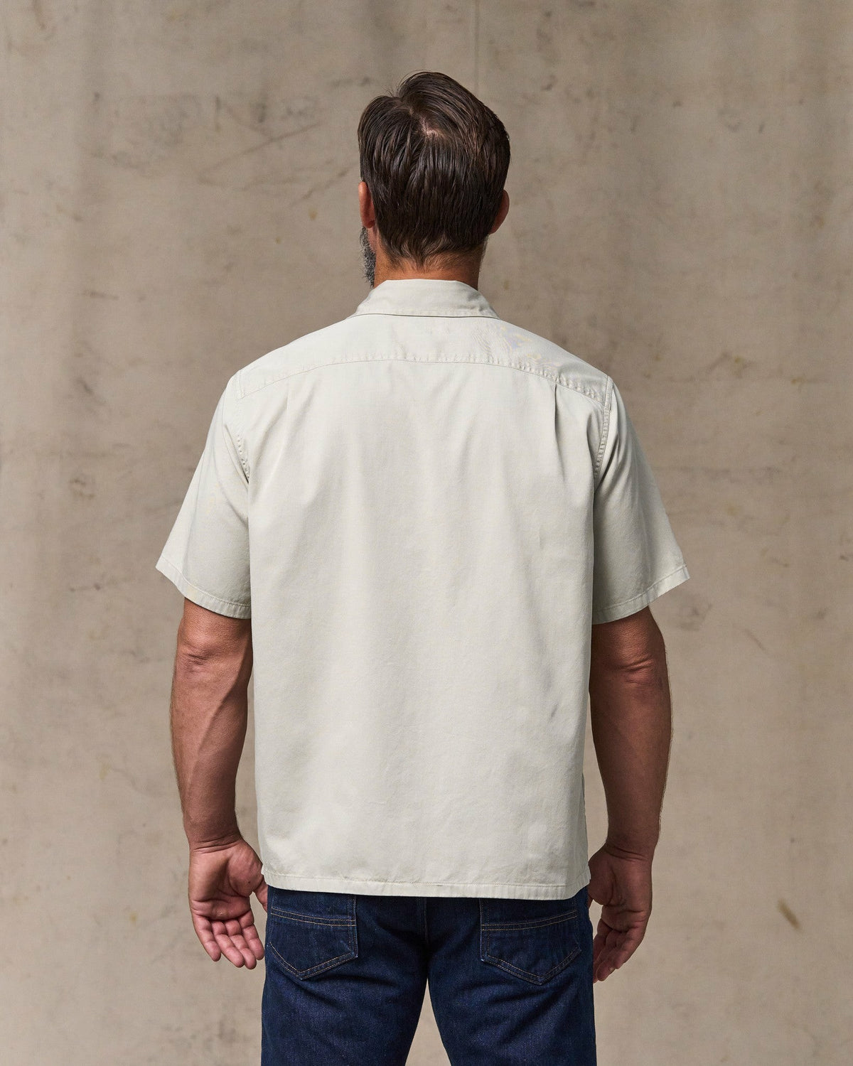 Men Filson Short Sleeve 4.5-oz. Twill Shirt - Gray Sky