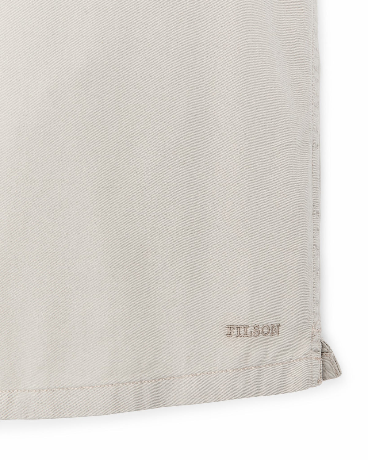Men Filson Short Sleeve 4.5-oz. Twill Shirt - Gray Sky