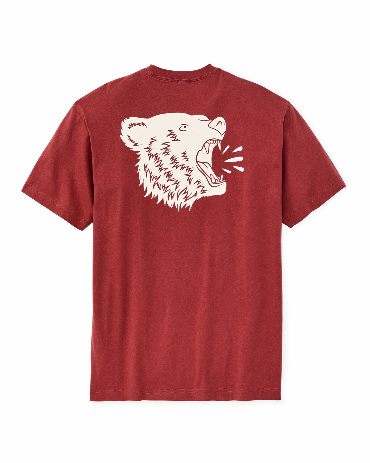 Men Filson Bear Graphic T-Shirt - Chili Oil