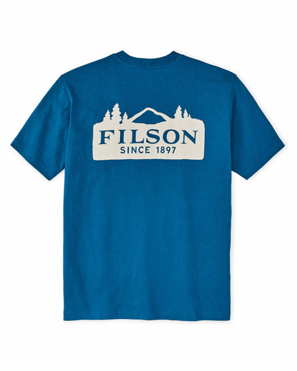 Men Filson S/s Frontier Logo T-shirt