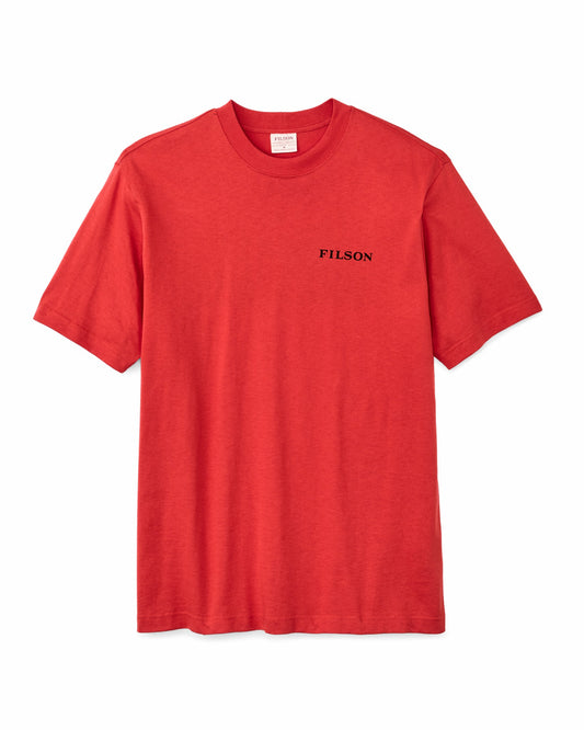 Men Filson S/s Frontier Logo T-shirt