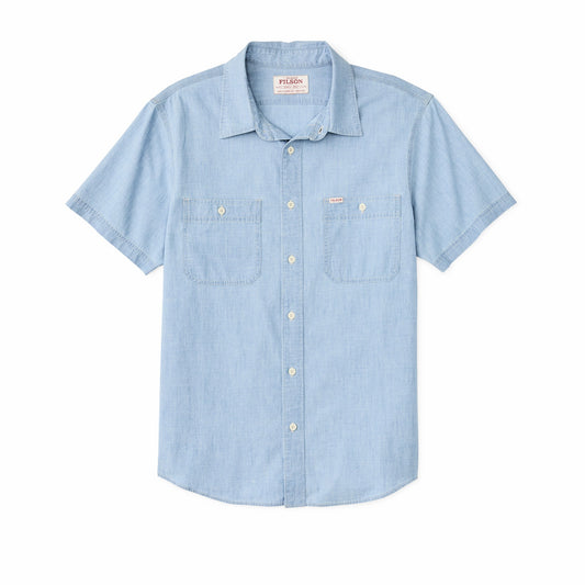 Men Filson Short Sleeve Chambray Shirt