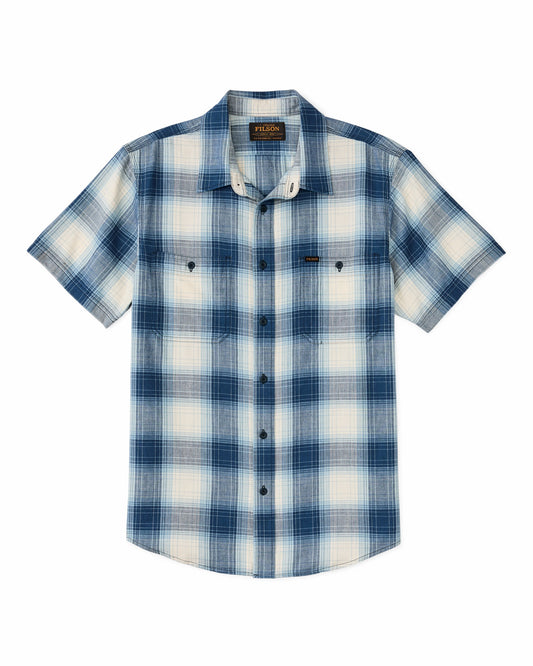 Men Filson Short Sleeve Chambray Shirt