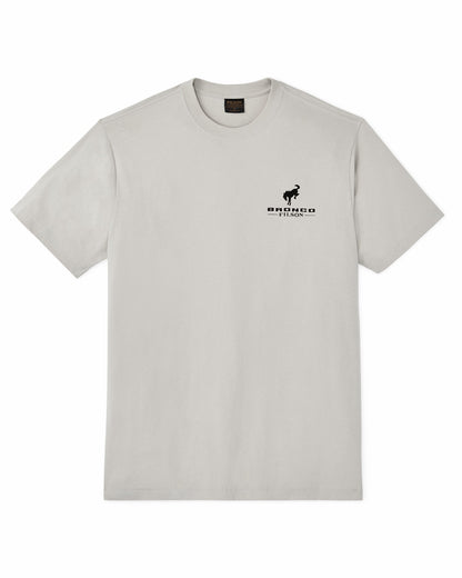 Men Filson Bronco Filson Grizzly Graphic T-Shirt - Gray Sky