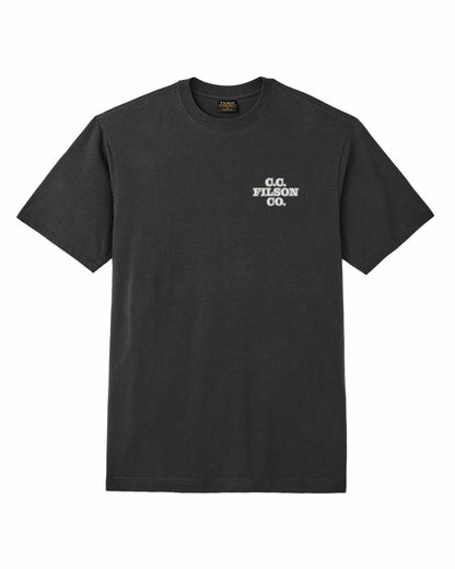 Men Filson Ballard Graphic T-Shirt - Black