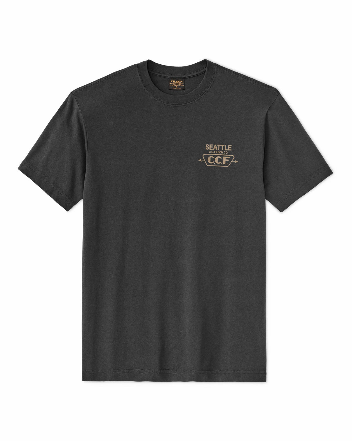Men Filson Seattle Graphic T-Shirt - Black