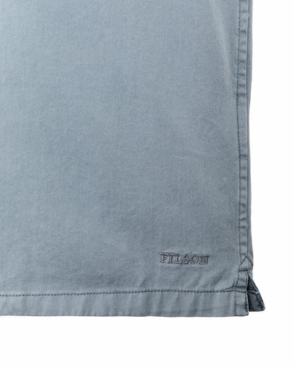 Men Filson Short Sleeve 4.5-oz. Twill Shirt - Lead