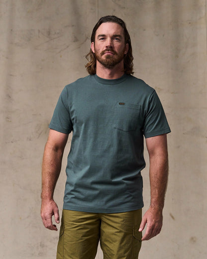 Men Filson Outfitter Pocket T-shirt - Dark Slate