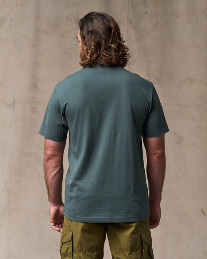 Men Filson Outfitter Pocket T-shirt - Dark Slate