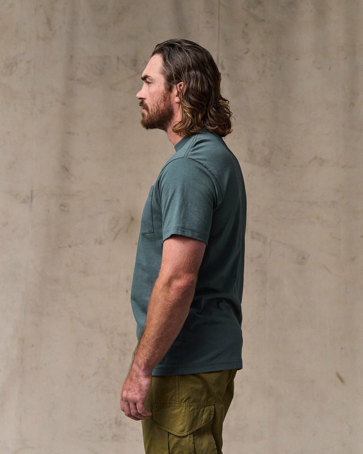 Men Filson Outfitter Pocket T-shirt - Dark Slate