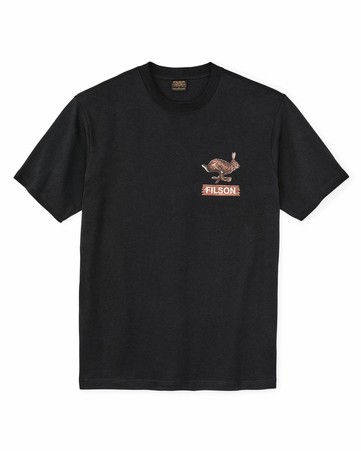 Men Filson Hare Chase Graphic T-shirt - Black / Hare Chase