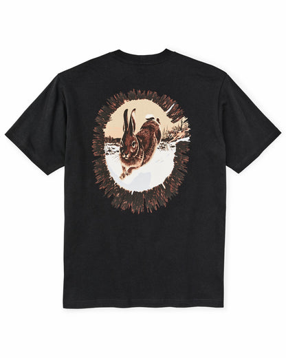 Men Filson Hare Chase Graphic T-shirt - Black / Hare Chase