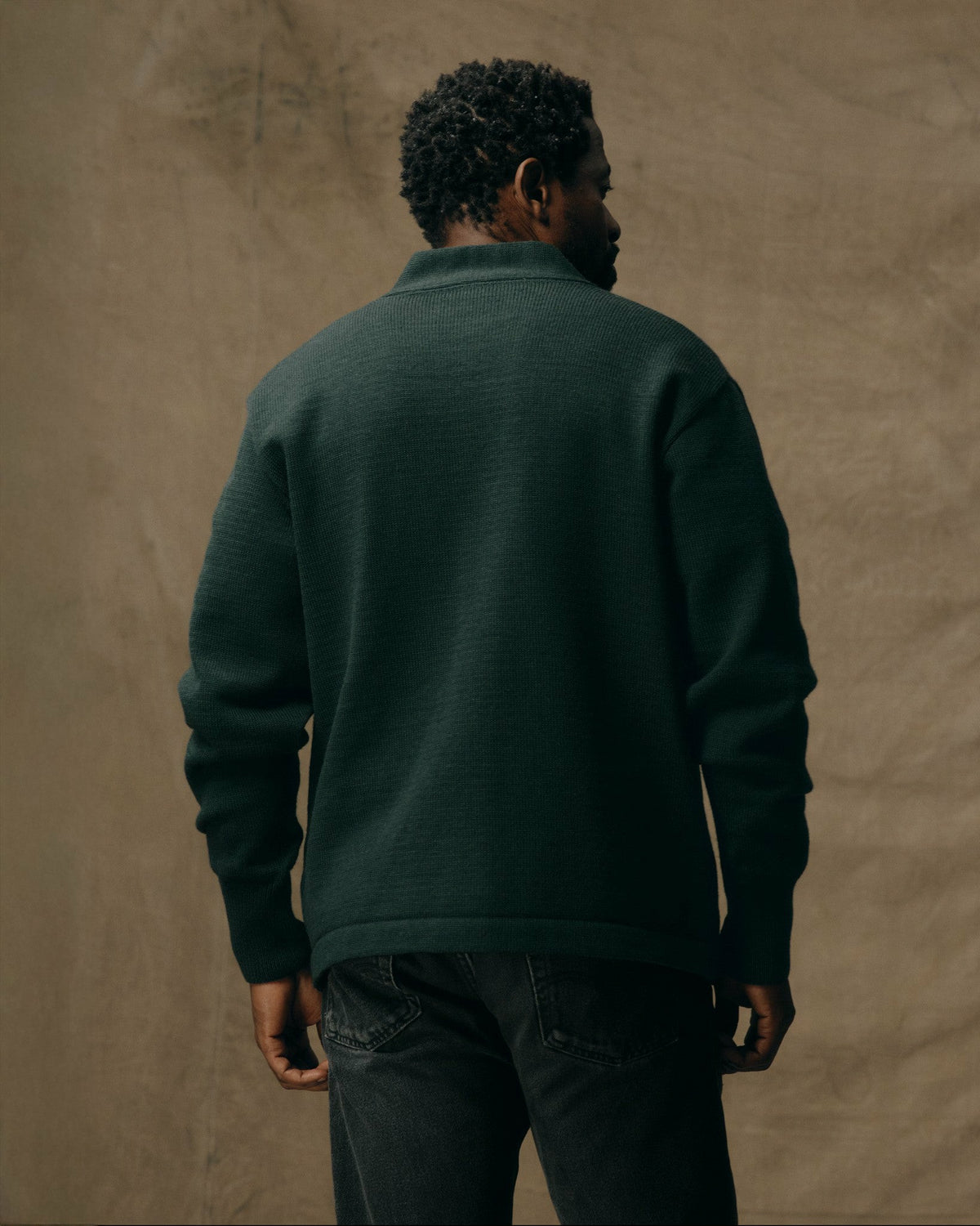 Men Filson Guide Cardigan Sweater - Fir