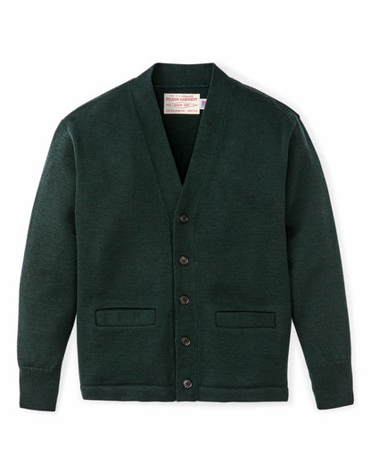 Men Filson Guide Cardigan Sweater - Fir