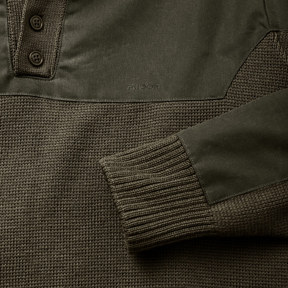 Men Filson Henley Guide Sweater