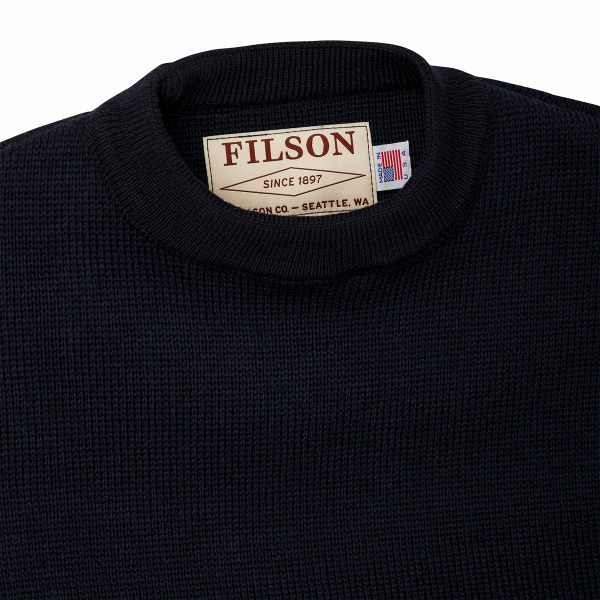 Men Filson Crewneck Guide Sweater