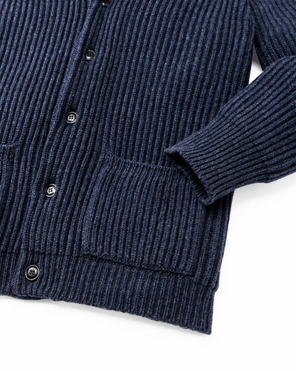 Men Filson Bristol Cardigan Sweater - Navy