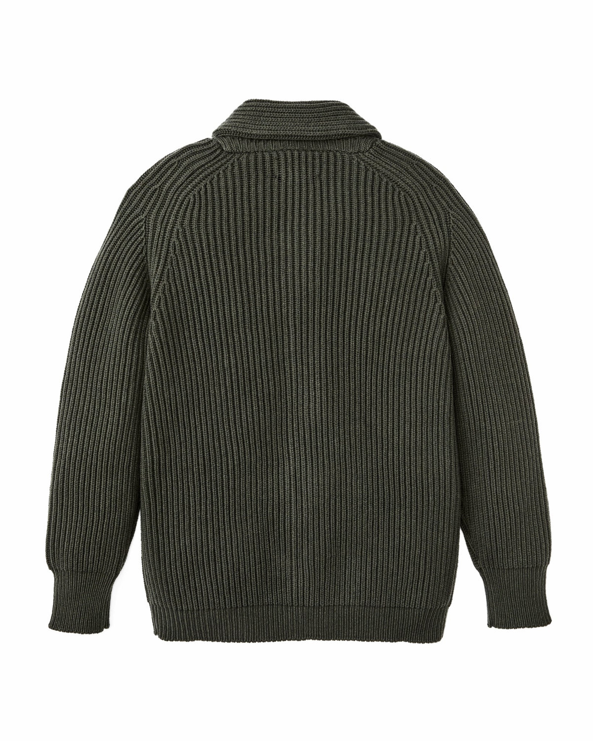 Men Filson Bristol Cardigan Sweater - Forest Green Heather
