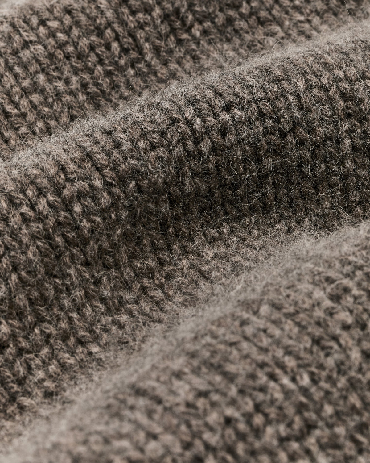 Men Filson 3-gauge Alpaca Blend Sweater - Bark Heather